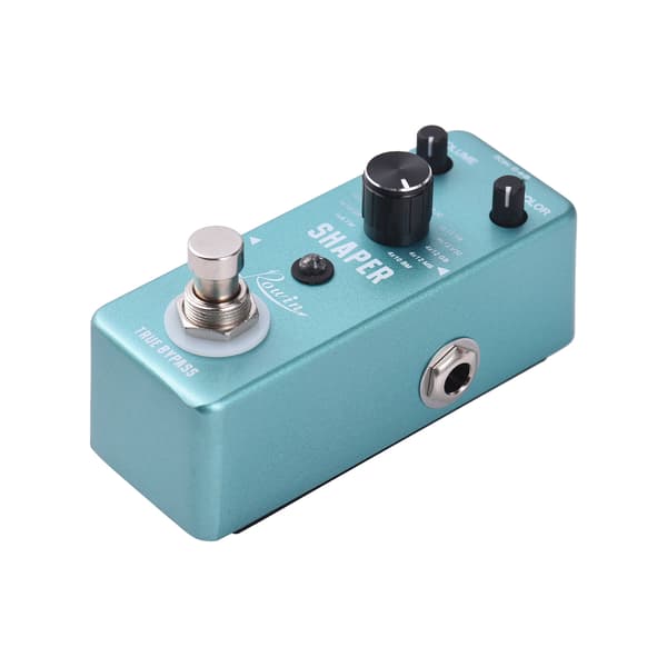 Rowin Guitar Effects Pedal Digital Cab Simulation Guitar Pedal 11 Modes Guitar Effect Pedal and COLOR/VOLUME Control Knobs with True Bypass DC 9V 6.3
