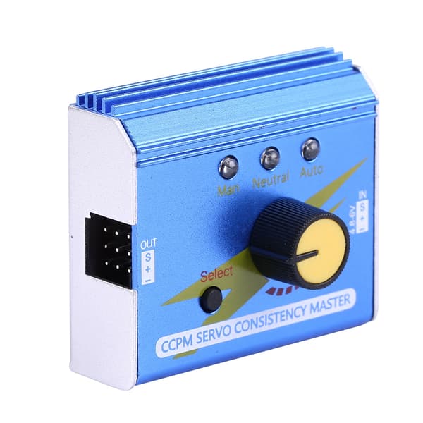 CCPM servotestare & ESC-kontroll för RC-flygplan, bil, båt - Master Motor Analyzer