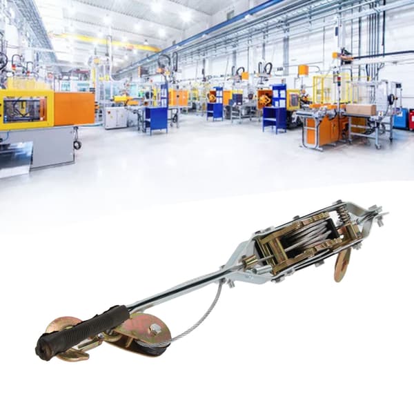 Stål A3 Skraldehejs Dobbelt Gear Power Puller til Byggeplads