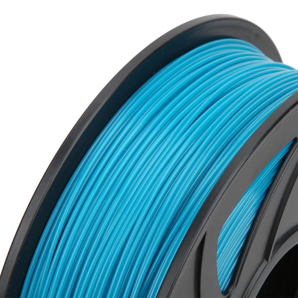 Himmelblå 1,75 mm 1 kg PLA-printer Lang filamentudskrivningsmateriale til 3D-printer