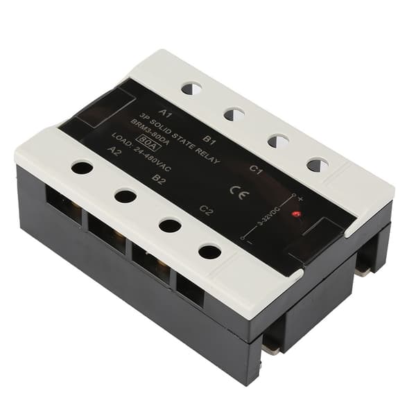 Belastning 24-480VAC Trefaset Solid State Relæ (BRM3-80DA)