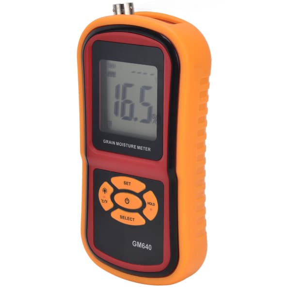 Bærbar kornfugtighedsmåler Digital Tester LCD Hygrometer til hvede majs ris
