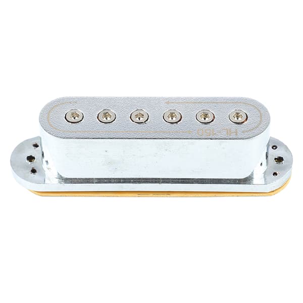 3 st elgitarr-pickuper 48 50 52 mm passiv design enkelspole lågbrusig silver gitarr-pickup-set