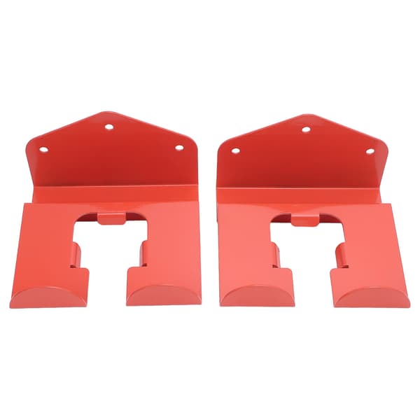 2-pack garageorganisatör trimmerställ i rostfritt stål multifunktionell häcksaxkrok