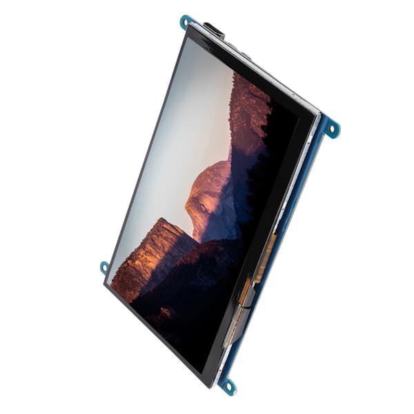 7\" LCD HDMI 1024x600 HD-skærm Kapacitivt berøringspanel til Raspberry Pi