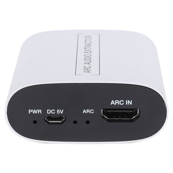 Lydudtrækker HD Multimedia Interface ARC til 3,5 mm Jack LR AV-porte Analog Stereo Output Lydudtrækker Konverter