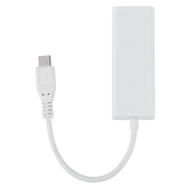 Micro USB–RJ45 Ethernet-sovitin Raspberry Pi Zero 1.3/W:lle, verkon LAN-liitin, kompakti Plug-and-Play
