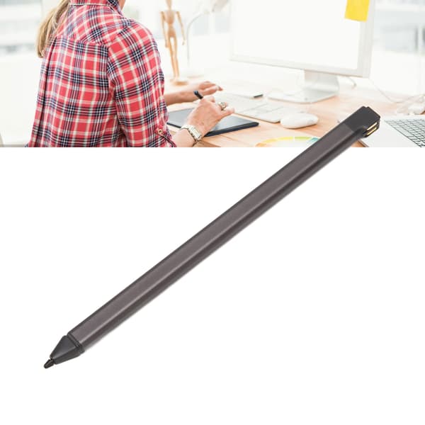 ASUS SA301H Aktiv Stylus Pen, 4096 Trykniveauer, 2 Programmerbare Knapper, Digital Tablet Pen til Touchscreen, Mørkegrå