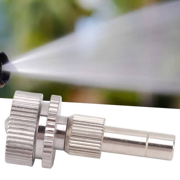 Mister Nozzle 6mm snabbkoppling mässing solfjäderformad lågtrycksförstoftare dimmunstycke för kylsystem