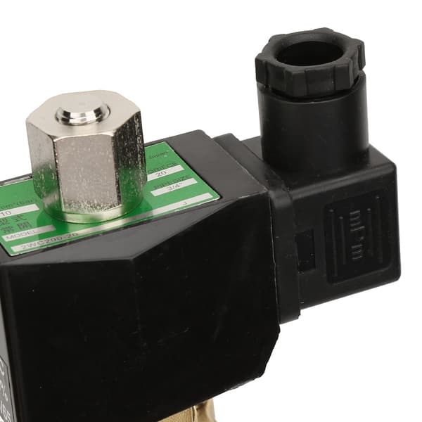 Magnetventil G3/4\" Elektrisk Messing Vandventil DC24V Normalt Åben DN20