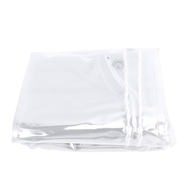 Transparent Kraftigt Hönshusskydd, Vindtät Vinterisolering, Allvädersskydd, 1-pack