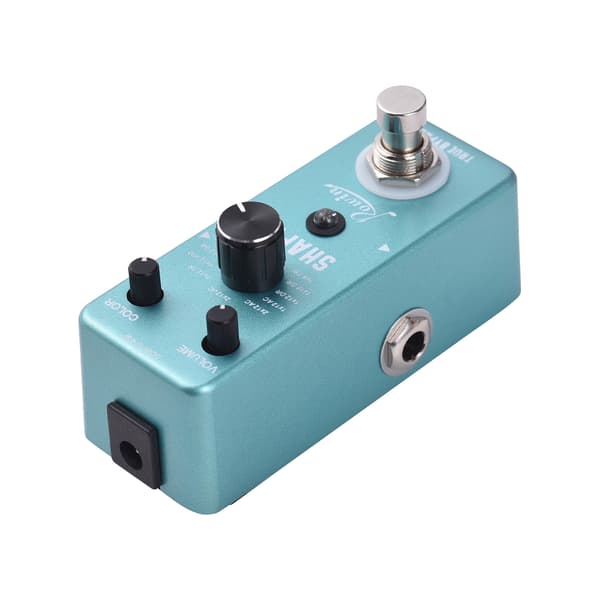 Rowin Guitar Effects Pedal Digital Cab Simulation Guitar Pedal 11 Modes Guitar Effect Pedal and COLOR/VOLUME Control Knobs with True Bypass DC 9V 6.3