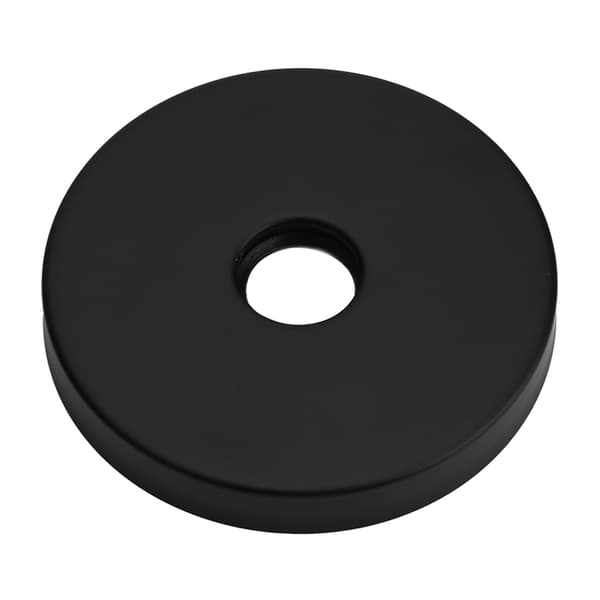304 rustfrit stål brusearm flange dækplade G1/2in rør udskiftning sort