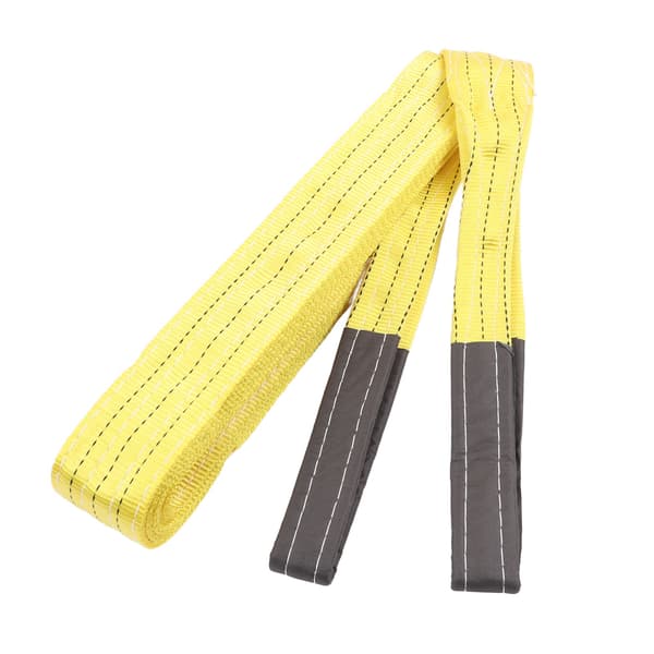Lyftstropp 3T 6614LB 6M 19.69FT Förtjockad Breddad Polyester Robust Stabil Rigglyftstropp för Kranlyft