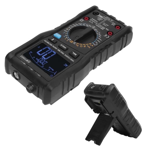 DM100C Multimeter Højpræcisions Digitalt Multimeter til Elektrisk Vedligeholdelse 10A/999.9V