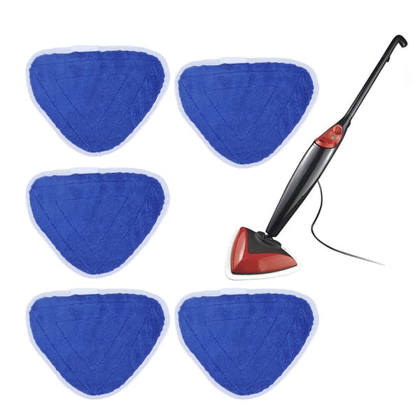 5-pak mikrofiber moppepuder erstatnings damprenserklud til Vileda-modeller