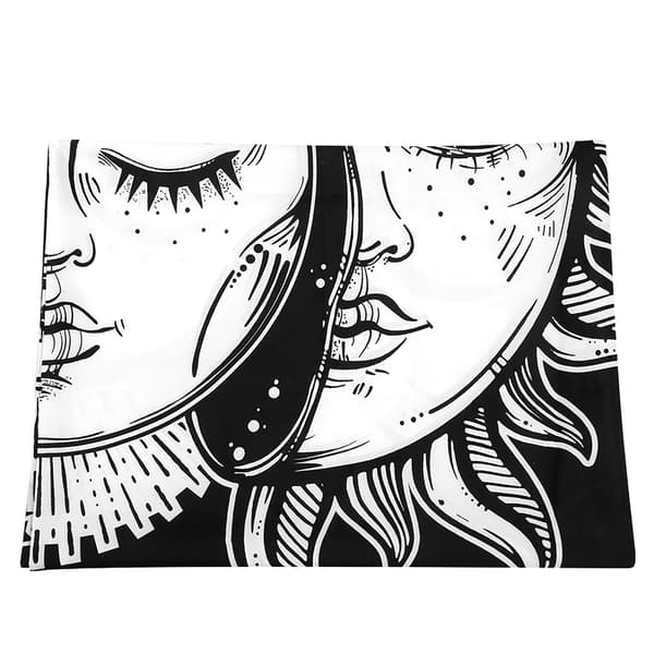 Bohemisk polyester väggbonad för sovrumsinredning, 150x200cm, Boho stil väggkonstpanel