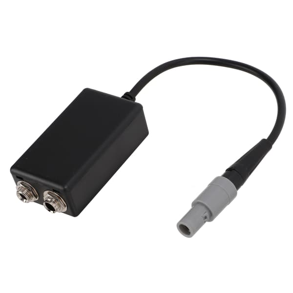 Luftfart headset adapter GA Dual Female til LEMO 6-bens hanstik til pilot
