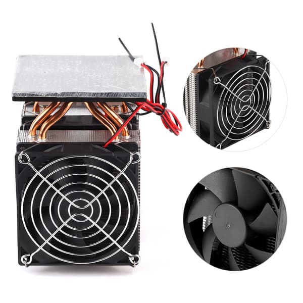 Halvleder kølekøleanordning Termoelektrisk køler 12V 10A DIY Minikøleskab