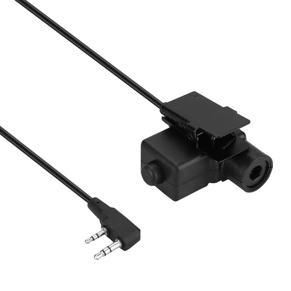 Z Tactical U94 PTT-kabel til BAOFENG UV5R - Støjreducerende headsetadapter
