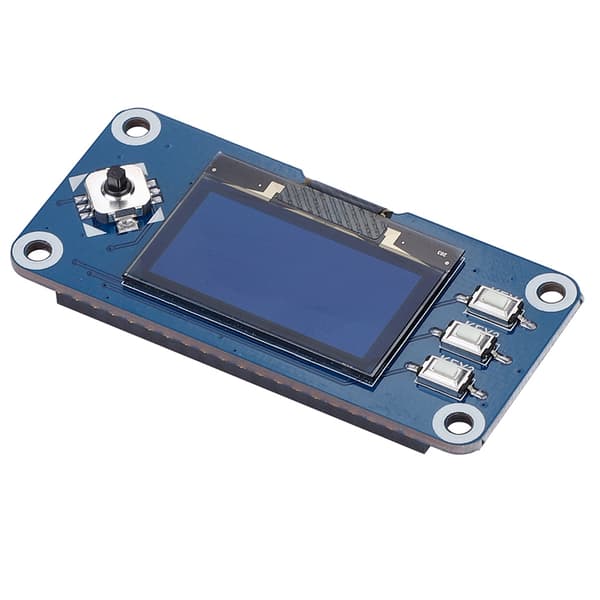 Raspberry Pi OLED Display Hat 2B/3B/Zero W Skærmmodul 128x64 I2C Mini Monitor
