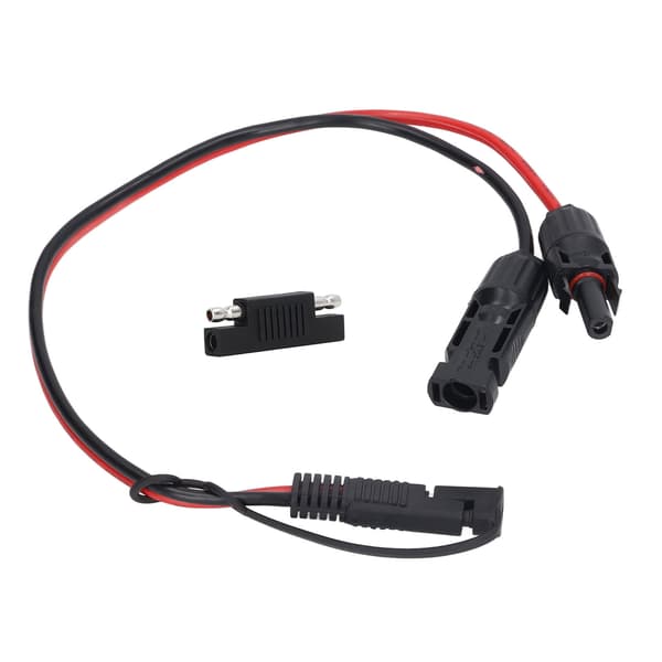 Solpanel Forbindelseskabel 12AWG PVC Kobber Solpanel til SAE Adapter til Motorcykler Biler