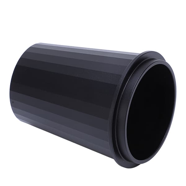 51 mm aluminium espresso doseringskop pulverføder til kaffekværn brygger sort