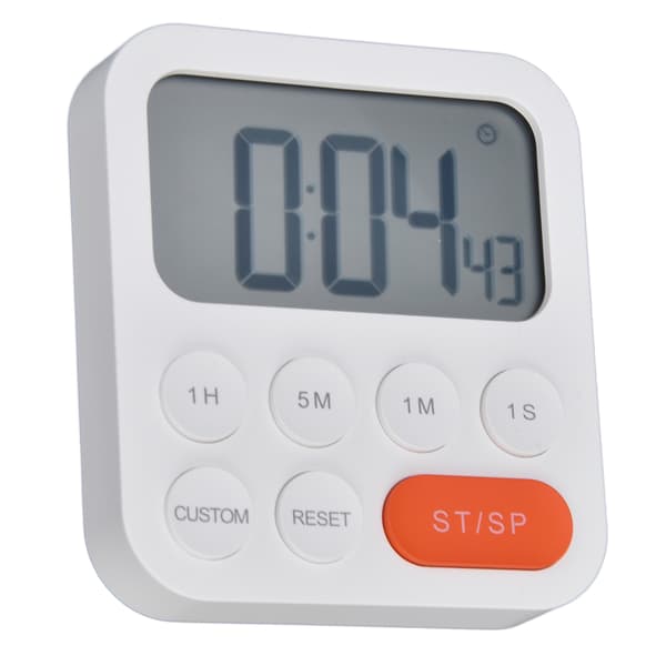 Digital køkkentimer 3 tilstande justerbar magnetisk nedtællingstimer madlavningsstudietimer til soveværelse