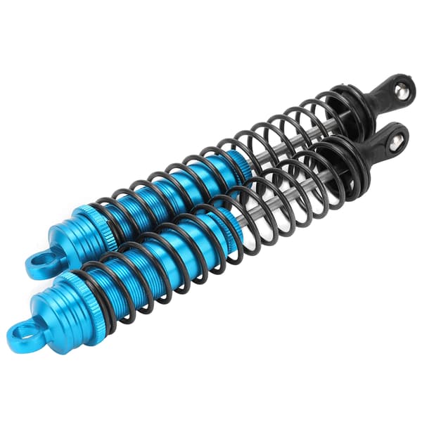 Justerbar Støddæmper til 1/8 RC Bil - 2-pak, 144mm, Blå