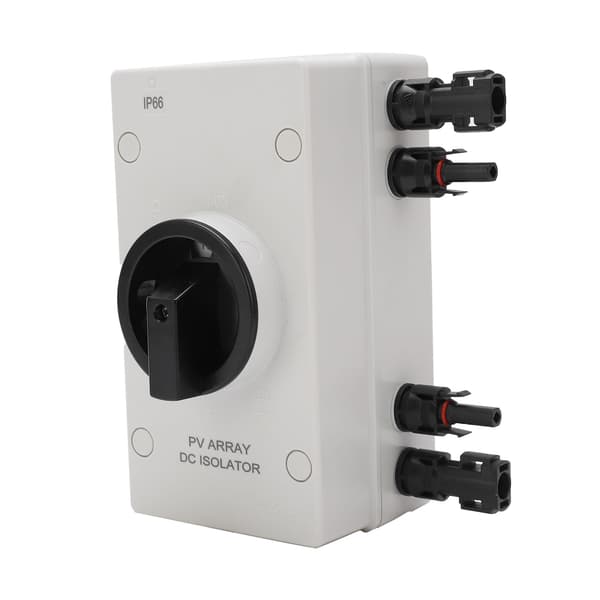 Solar PV Isolatorafbryder DC Afbryder 1000V 32A IP66 Vandtæt til Solcelleanlæg
