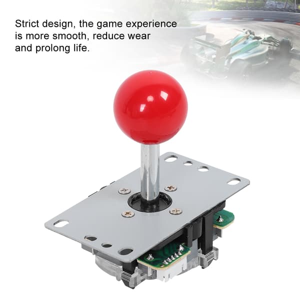 Arcade Joystick DIY-sæt USB Game Controller Panel til PC PS3 med LED-lys-knap