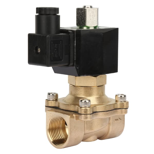 Magnetventil G3/4\" Elektrisk Messing Vandventil DC24V Normalt Åben DN20