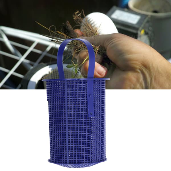 Byte av poolskimmerkorg, plastsil 6,7x5,2 tum för nedgrävda pooler