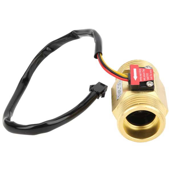 Hall flödesmätare strömbrytare G1\" vattenflödessensor DC24V 2-50L/Min