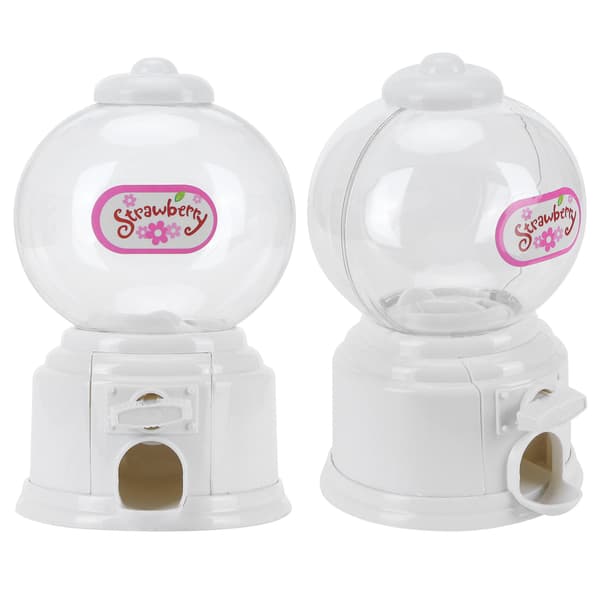 Mini Godisburk Spargris, Söt Förvaringslåda för Barn, Vit Presentförpackning