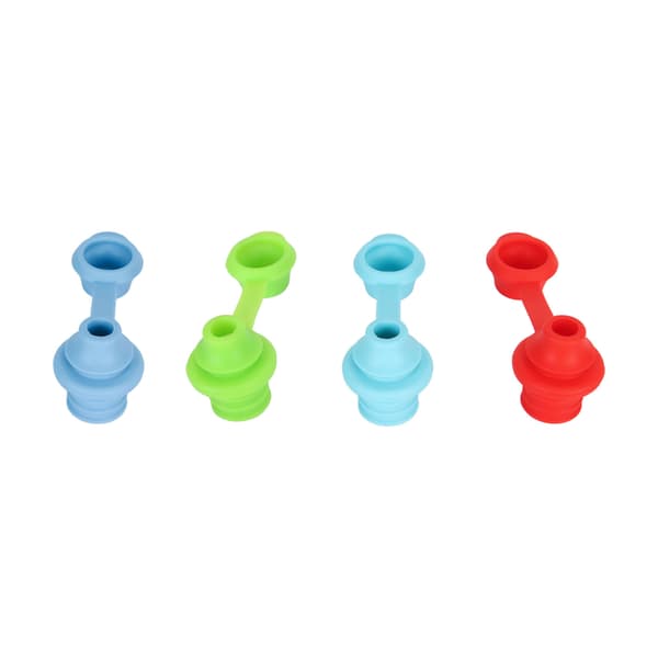 4-pack silikonpipmugglock, pipar för småbarn
