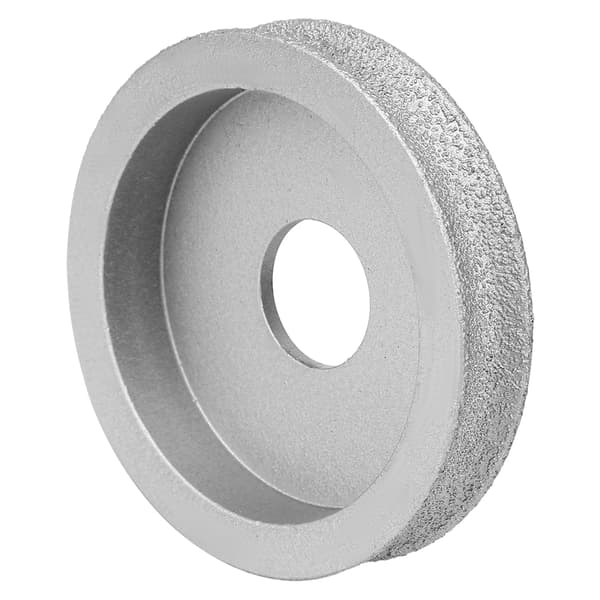 Diamantslibeskive 7,3 cm konkav form til sten, keramik, glas, 1,0 cm tyk