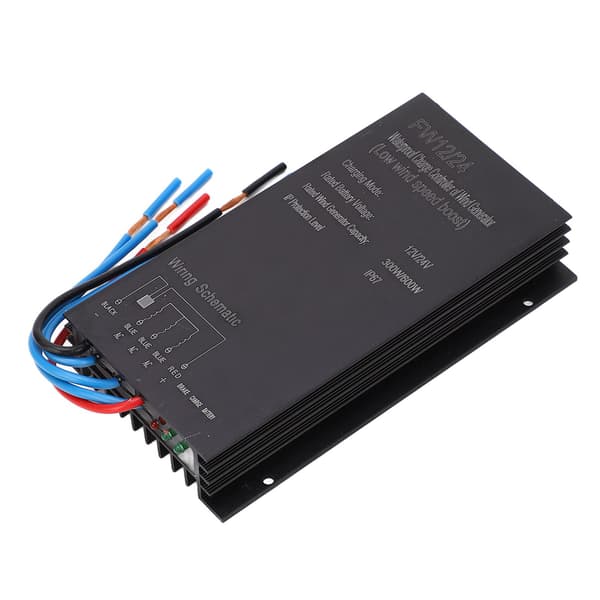 Vindmøllecontroller Vindkraftgenerator MPPT Opladningscontroller 12V 24V IP67 Vandtæt