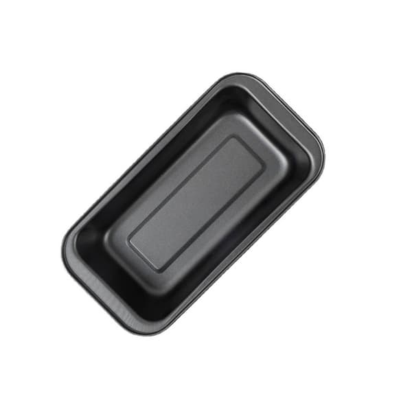 3 st kakbröd bakform rektangulär nonstick bakform kolstål brödform svart 15 cm