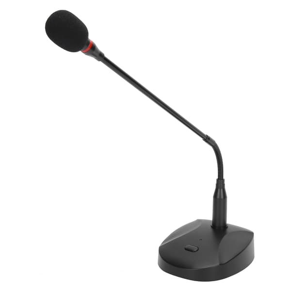USB Desktop Konference Mikrofon | Højfølsom Podcast & Forelæsningsmikrofon til PC