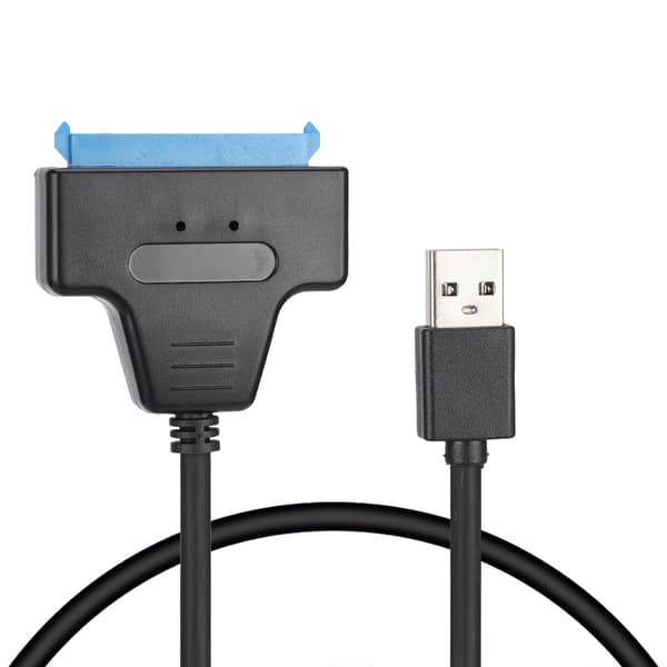 USB 3.0 till SATA SSD-adapterkabel - Höghastighetsdataöverföring för Solid State-enheter