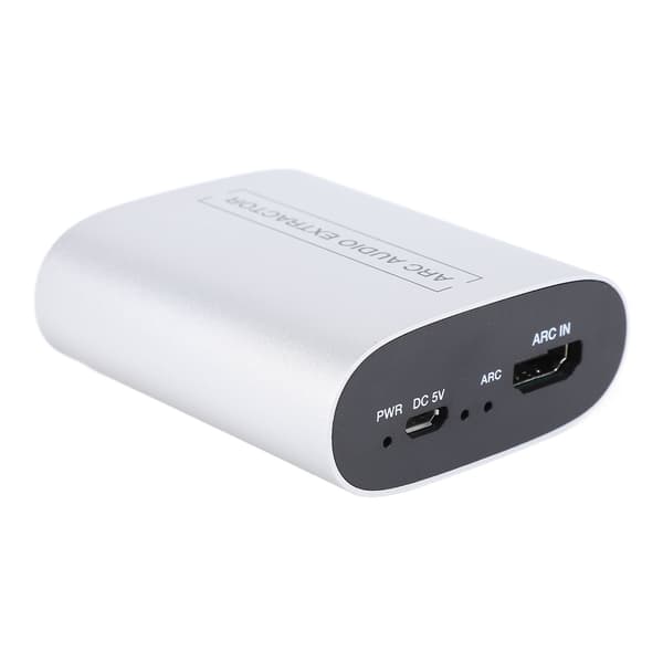Lydudtrækker HD Multimedia Interface ARC til 3,5 mm Jack LR AV-porte Analog Stereo Output Lydudtrækker Konverter