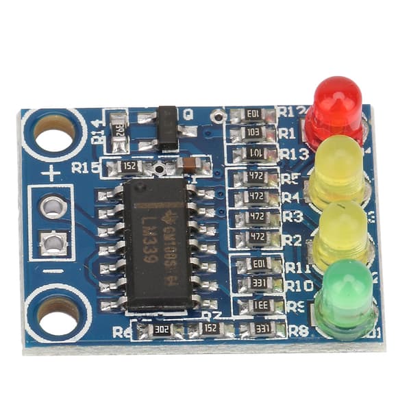12V batterinivåindikator modul, lågspänningstestare, LED-display för bil, husbil, solsystem