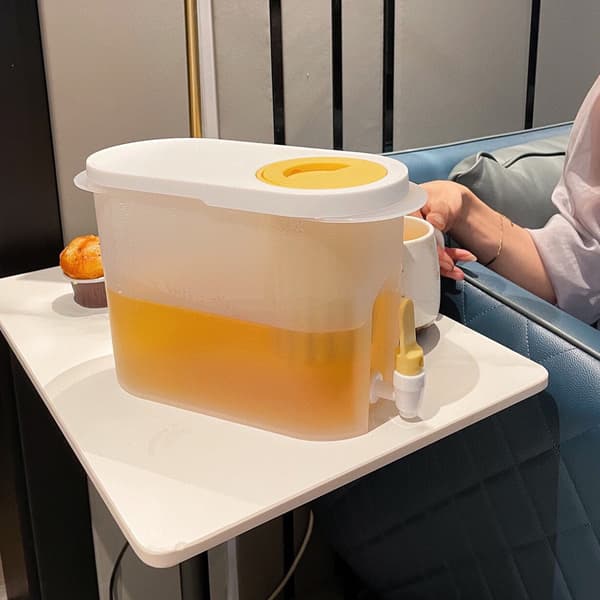 3.9L Stor Vit Kylskåpsvattendispenser med Kran