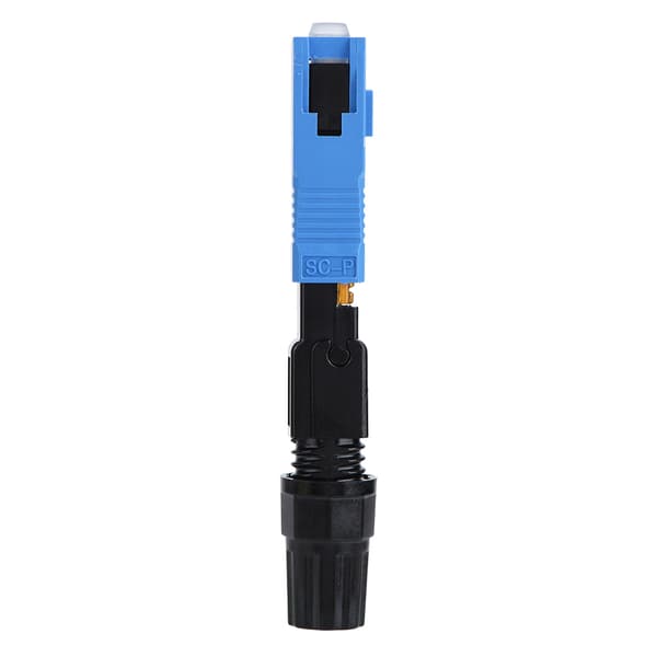 100 stk. SC Single Mode Fiber Quick Connector Adapter Kit til FTTH Netværksinstallation