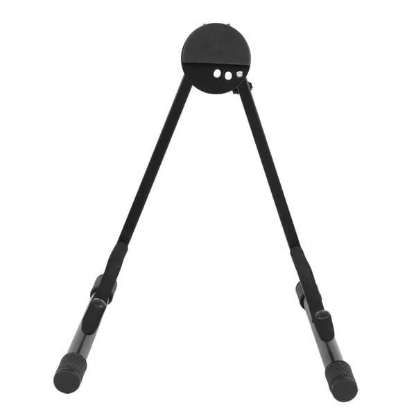 Cello Stand Foldbar Støtte A-Ramme Display Opbevaringsholder Violin Guitar Bas Tilbehør Sort