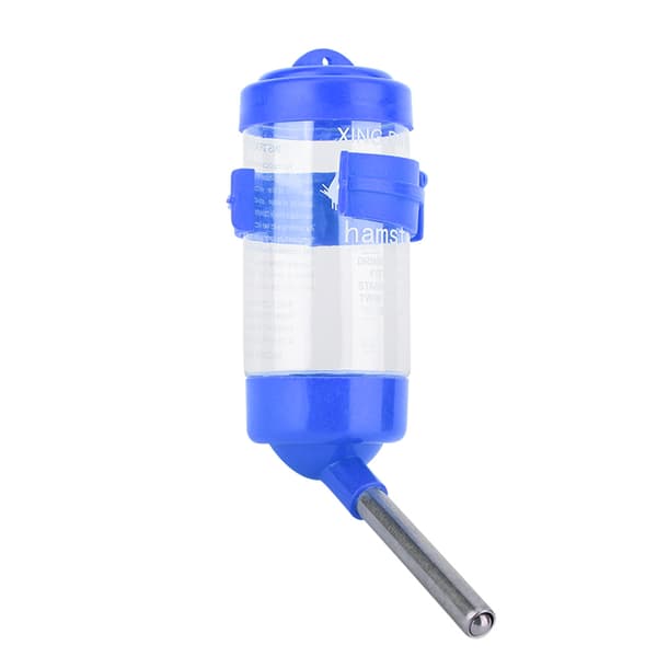 Droppfri Mini Vattendispenser för Igelkottar, Blå, Dricksflaska för Smådjur