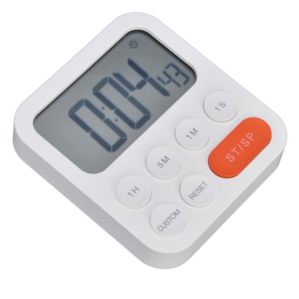 Digital køkkentimer 3 tilstande justerbar magnetisk nedtællingstimer madlavningsstudietimer til soveværelse