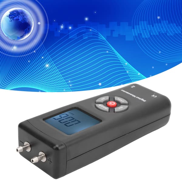 TL101 Digital Manometer Lufttrycksmätare Differential Lufttryckstestverktyg +5psi