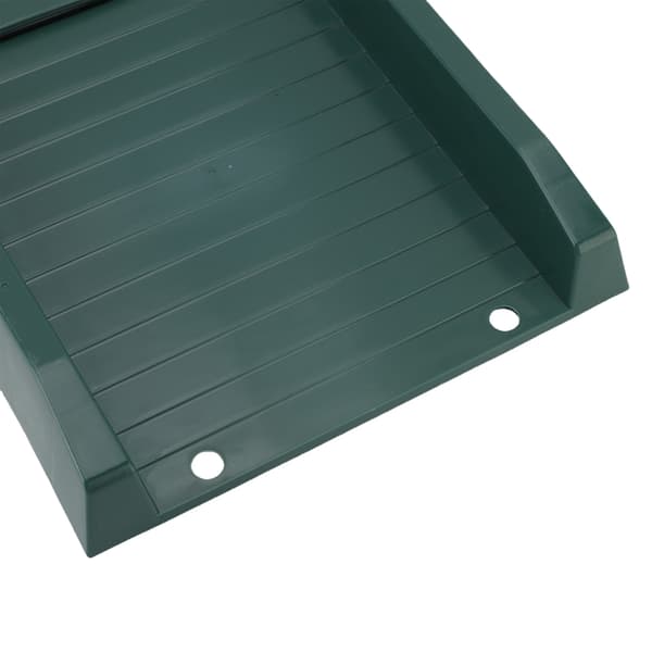 Stuprörsförlängning Splash Block, Väderbeständig PP, Utomhus Grön, 1-pack